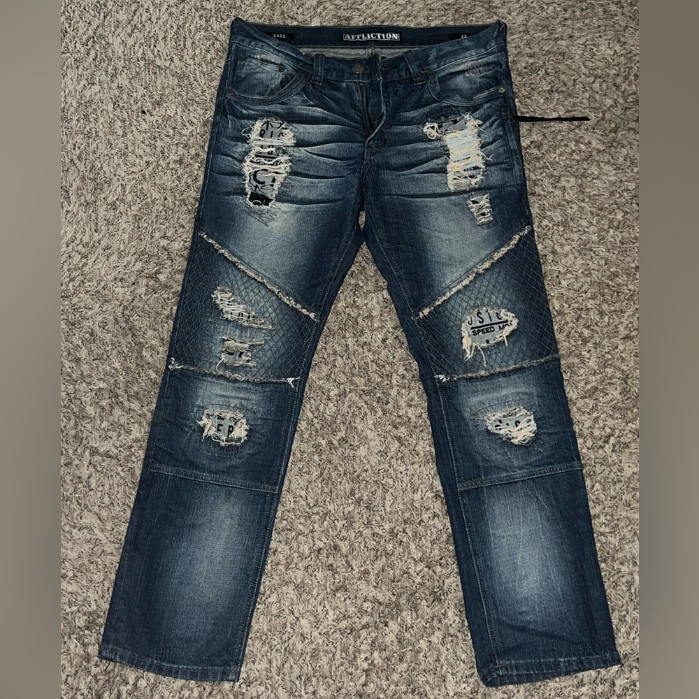 Authentic Affliction Gage Jeans - Men’s 33 Short - NWOT